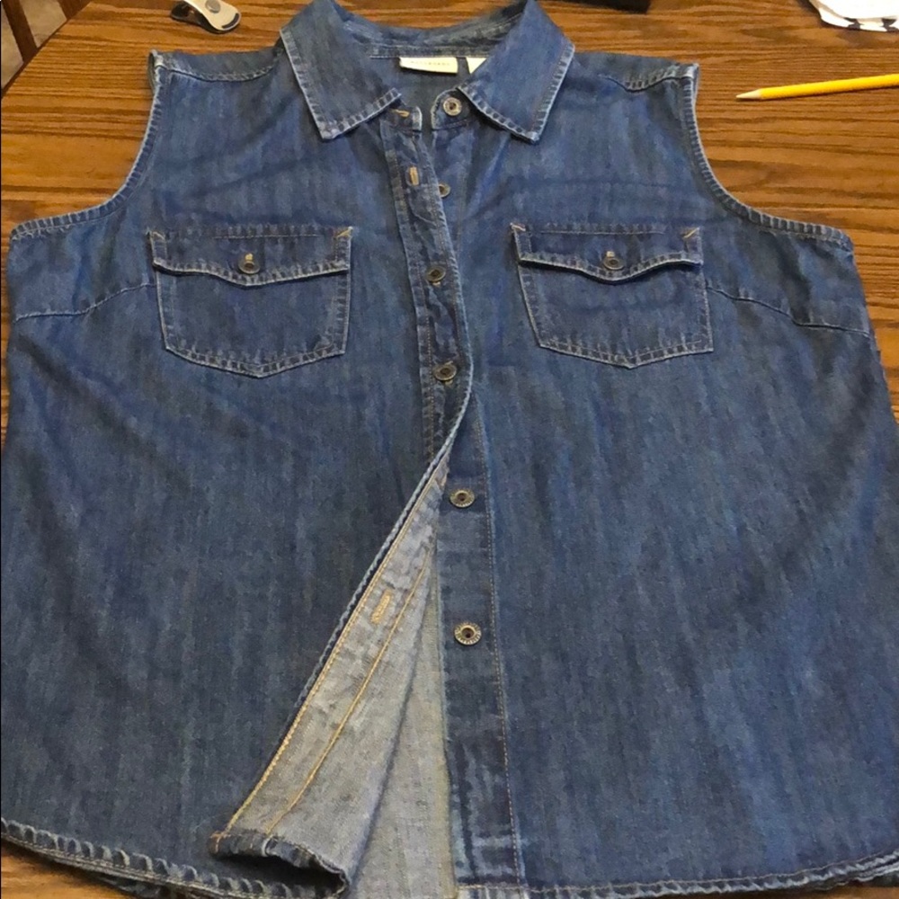 Shirt jean denim women’s - Picture 6 of 9